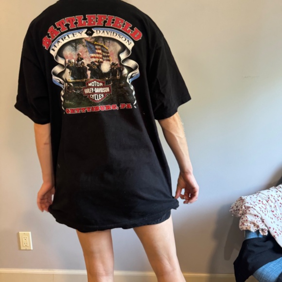 Harley Davidson Battlefield T-Shirt - Picture 3 of 10